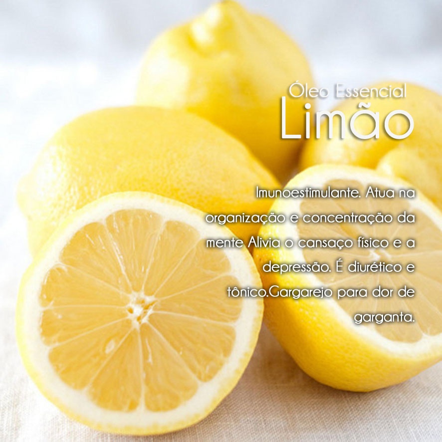Óleo Essencial Limão/Cosmético (10ml)